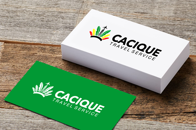Cacique Travel, Identity Design, Print Design