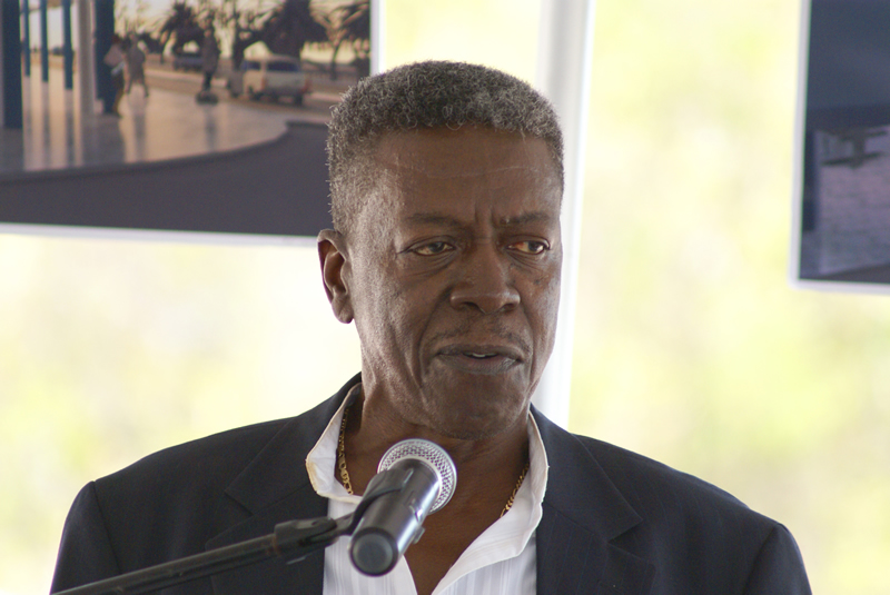 TCIAA Board Chairman delivering the vote of thanks