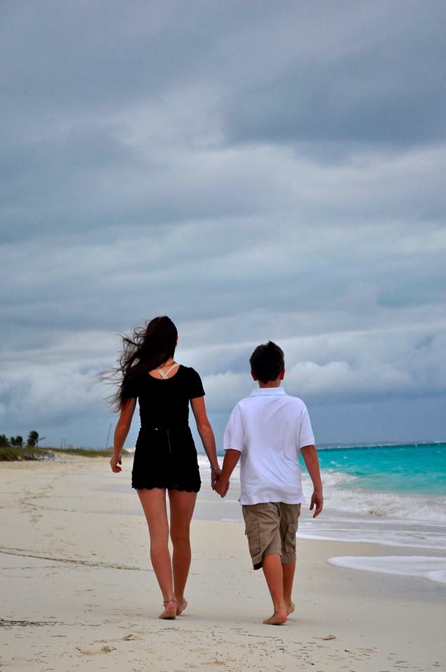 photoshoot on the beach