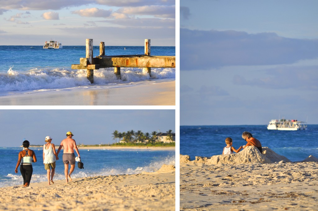 sunday on the beach, turks and caicos