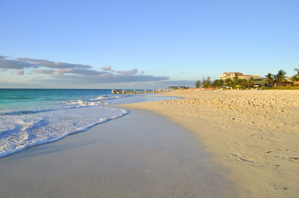 sunday on the beach, turks and caicos