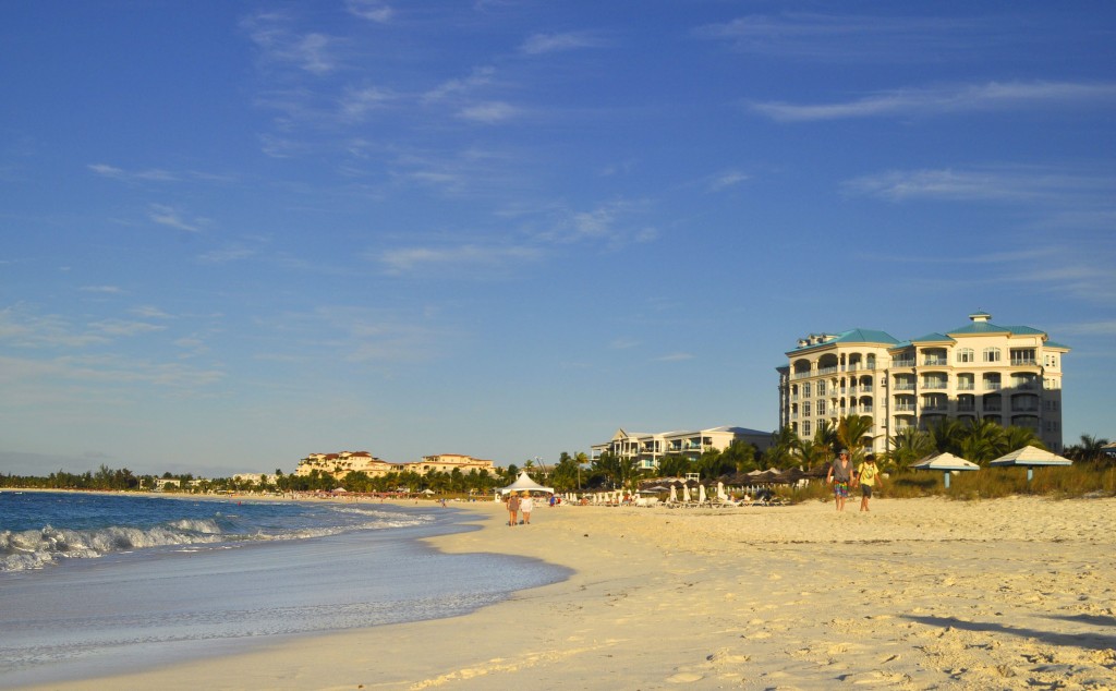 sunday on the beach, turks and caicos