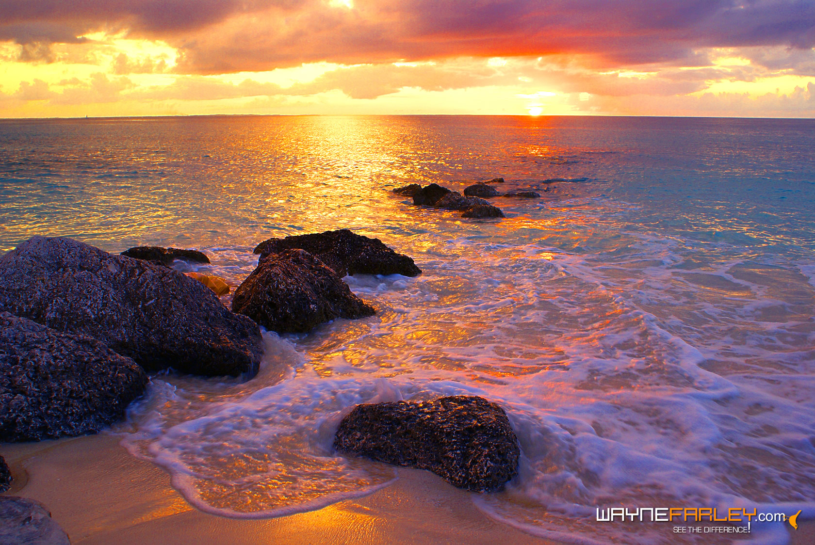 turks and caicos sunset